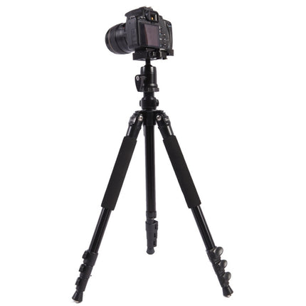 Triopo C-158+KJ-1 Adjustable Portable Aluminum Alloy Tripod, C-158+KJ-1 (Black)