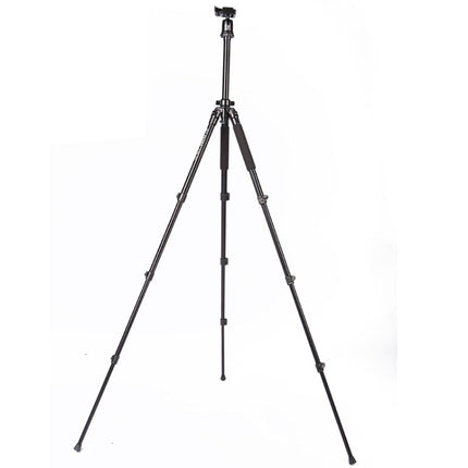 Triopo C-158+KJ-1 Adjustable Portable Aluminum Alloy Tripod, C-158+KJ-1 (Black)