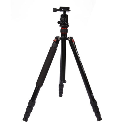 Triopo MT-2504C Adjustable Portable Aluminum Tripod with NB-1S Ball Head for Canon Nikon Sony DSLR Camera