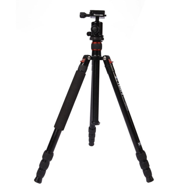 Triopo MT-2504C Adjustable Portable Aluminum Tripod with NB-1S Ball Head for Canon Nikon Sony DSLR Camera