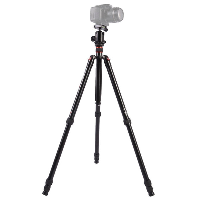 Triopo MT-2804C Adjustable Portable Aluminum Tripod with NB-2S Ball Head for Canon Nikon Sony DSLR Camera, MT-2804C (Black), MT-2804C (Gold)