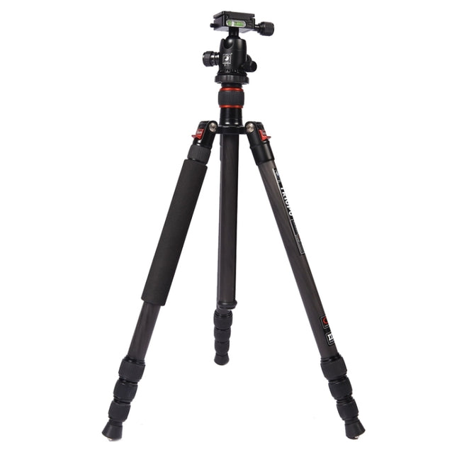 Triopo GT-2504X8.C Adjustable Portable Carbon Fiber Tripod with B-1 Aluminum Ball Head for Canon Nikon Sony DSLR Camera