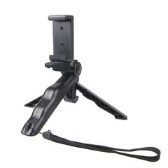 Portable Hand Grip / Mini Tripod Stand Steadicam Curve with Straight Clip for GoPro HERO 4 / 3 / 3+ / SJ4000 / SJ5000 / SJ6000 Sports DV / Digital Camera /  iPhone , Galaxy and other Mobile Phone