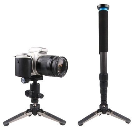 1/4 inch Screw Universal Three Feet Monopod Stand Base for Camera Camcorder, Black Stand Base