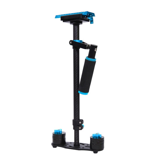 PULUZ 38,5-61 cm Handstabilisator aus Kohlefaser für DSLR- und DV-Digitalvideos und -kameras, Tragkraftbereich 0,5-3 kg, S60T Schwarz, S60T Blau, S60T Rot, S60T Grün, S60T Orange