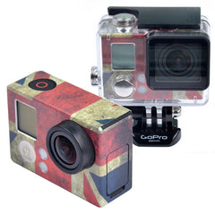 Case Sticker for GoPro HERO3+ /3, US Flag, AU Flag, UK Flag, Brazil Flag