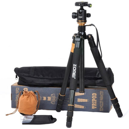 ZOMEI Z688 Portable Professional Travel Magnesium Alloy Material Tripod Monopod with Ball Head for Digital Camera