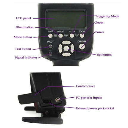 YN-560 III Ultra-long-range Wireless Flash Speedlite with Metal Hot Shoe for Canon / Nikon / Pentax / Olympus DSLR Camera, YN-560 III