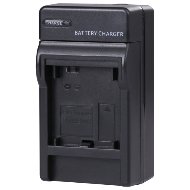 Digital Camera Battery Smart Charger with Power Plug & Car Charger Travelling Set for Gopro HD HERO3, HERO3