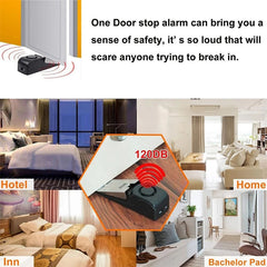 HH-MD001 Door Stop Wedge Alarm for Home and Travel