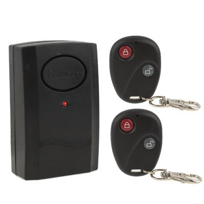 Wireless Remote Control Vibration Alarm, 2x Remote Control, Free GF22 Battery