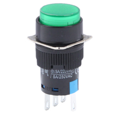 Car DIY Round Button Push Switch / Indicator