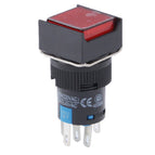 With Lock DC 24V Red / Red