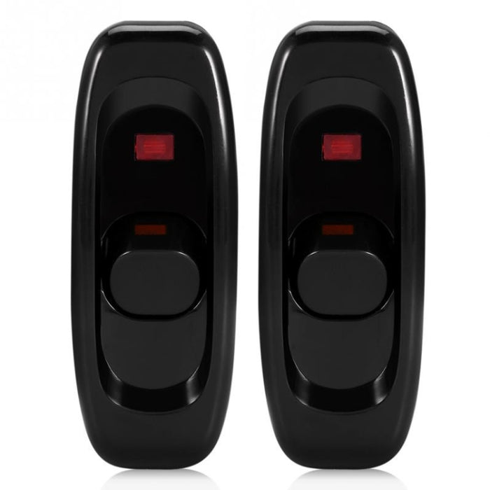 GW320 DIY Water Resistant In-Line On / Off Cord Switch, 2 Pcs in One Packaging, the Price is for 2 Pcs