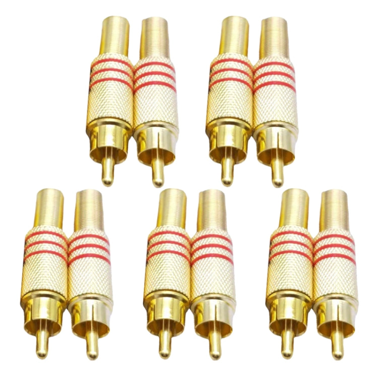 JL0924 3.5mm RCA Jack Connector (10 Pcs in One Package, the Price is for 10 Pcs), JL0924 3.5mm RCA (Red), JL0924 3.5mm RCA (Black)