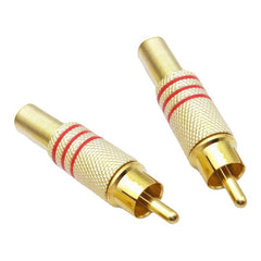 JL0924 3.5mm RCA Jack Connector (10 Pcs in One Package, the Price is for 10 Pcs), JL0924 3.5mm RCA (Red), JL0924 3.5mm RCA (Black)