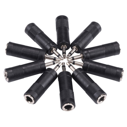 3.5mm Male to 6.35mm Female Mono Sound Converters Adapters (100 Pcs in One Package, the Price is for 100 Pcs)