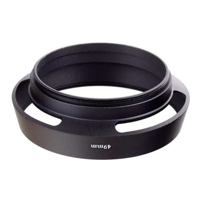 49mm Metal Vented Lens Hood for Leica