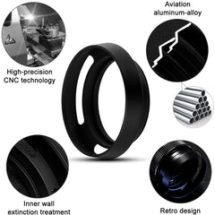 Metal Vented Lens Hood for All Leica Lens with 55mm Filter Thread