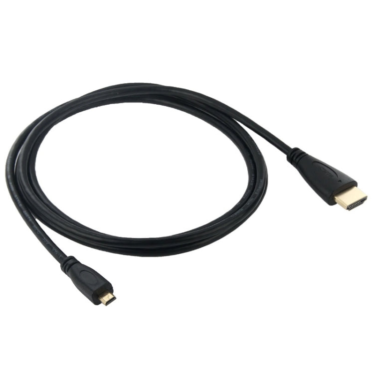 Full 1080P Video HDMI to Micro HDMI Cable for GoPro HERO 4 / 3+ / 3 / 2 / 1 / SJ4000, Length: 1.5m, HDMI to Micro HDMI