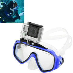 Water Sports Diving Equipment Diving Mask Swimming Glasses with Mount for GoPro, Insta360, DJI and Other Action Cameras, with Mount