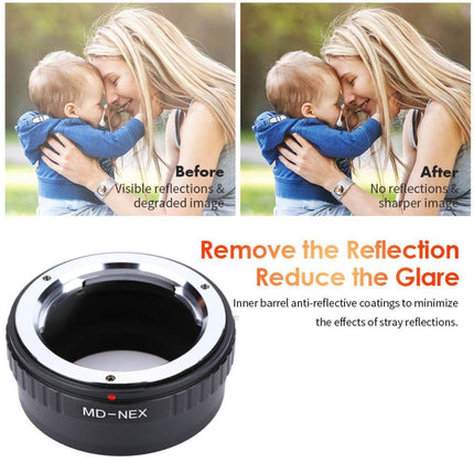 MD-Nex Lens Mount Stepping Ring, For Sony Nex