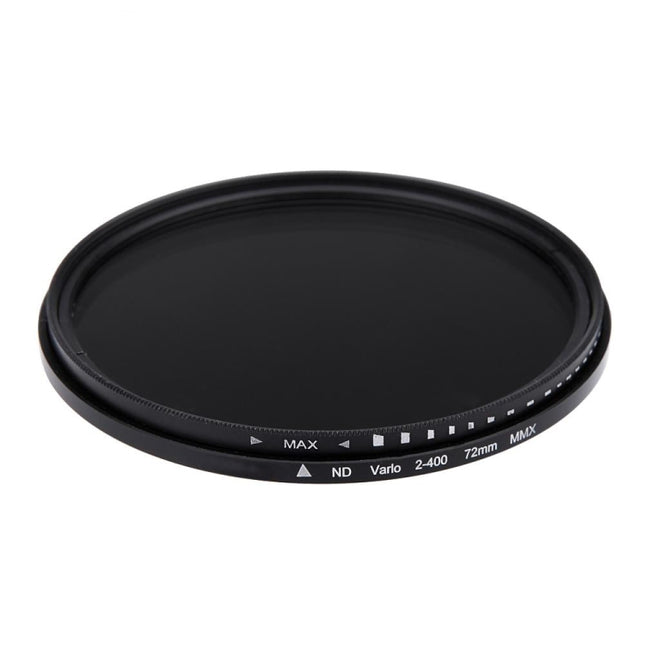 72mm ND Fader Neutral Density Adjustable Variable Filter ND 2 to ND 400 Filter