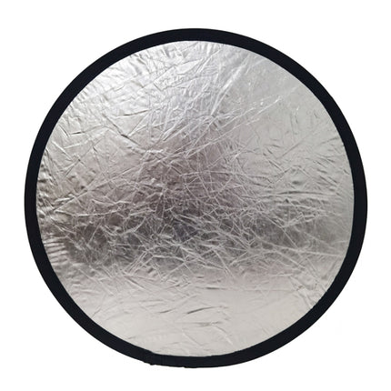 2 in 1 (Gold / Silver) Folding Reflector Board (60cm), 60cm 2 in 1