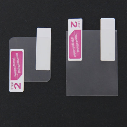 Protector de pantalla LCD ultra transparente + película protectora de lente de vidrio para carcasa para cámara GoPro HERO4 Silver, HERO4 Silver