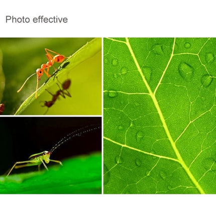 6 in 1 58mm Close-Up Lens Filter Macro Lens Filter + Filter Adapter Ring for GoPro HERO3