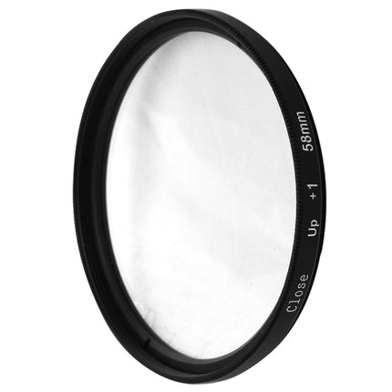 6 in 1 58mm Close-Up Lens Filter Macro Lens Filter + Filter Adapter Ring for GoPro HERO3