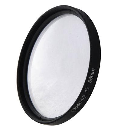 6 in 1 58mm Close-Up Lens Filter Macro Lens Filter + Filter Adapter Ring for GoPro HERO3