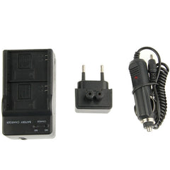 3 in 1 Digital Camera Dual Battery Car Charger for GoPro HERO3+ / 3  AHDBT-201 / AHDBT-301, EU Plug, US Plug, UK Plug, AU Plug