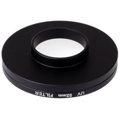 52 mm UV-Filter, Objektivfilter mit Kappe für Xiaomi Xiaoyi 4K+/4K, Xiaoyi Lite, Xiaoyi Sportkamera, 52 mm UV-Filter