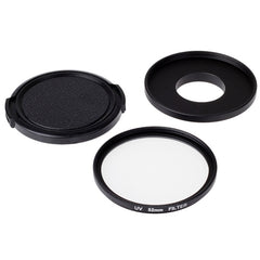 52 mm UV-Filter, Objektivfilter mit Kappe für Xiaomi Xiaoyi 4K+/4K, Xiaoyi Lite, Xiaoyi Sportkamera, 52 mm UV-Filter