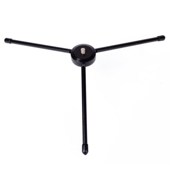 Portable Folding Metal Tripod for PULUZ Action Sports Cameras Jaws Flex Clamp Mount for GoPro, Insta360, DJI and Other Action Cameras