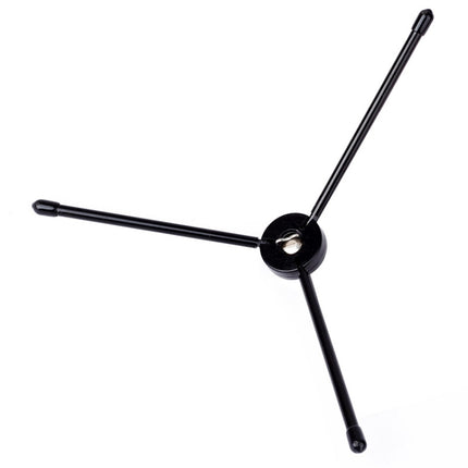 Portable Folding Metal Tripod for PULUZ Action Sports Cameras Jaws Flex Clamp Mount for GoPro, Insta360, DJI and Other Action Cameras