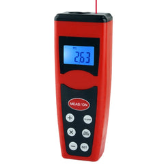 Ultrasonic Distance Measure Measurer with Laser Pointer, Range: 0.5-18m