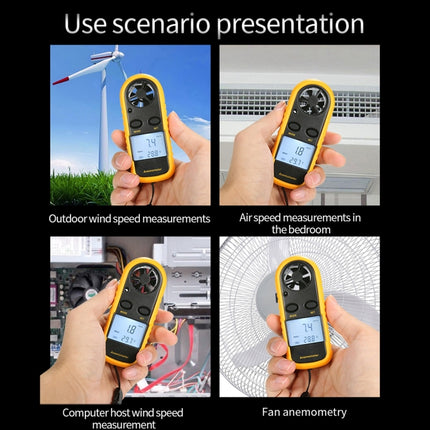 AR-816 Digital Electronic Thermometer Anemometer, AR-816