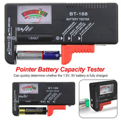 Universal Battery Tester for 1.5V AAA, AA and 9V 6F22 Batteries