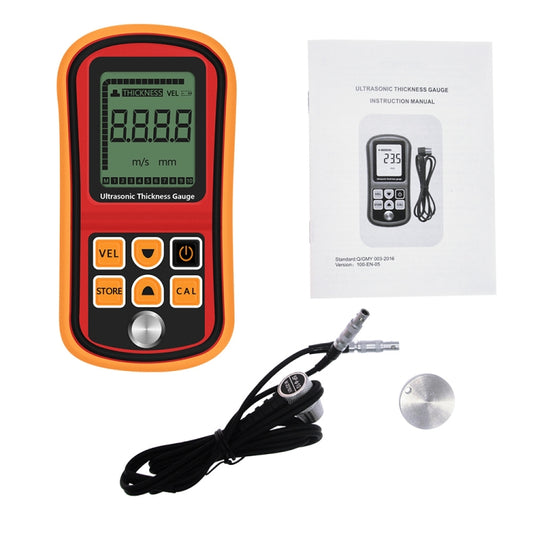 GM-100 Ultrasonic Thickness Meter Tester Gauge Velocity 1.2~225mm, GM-100