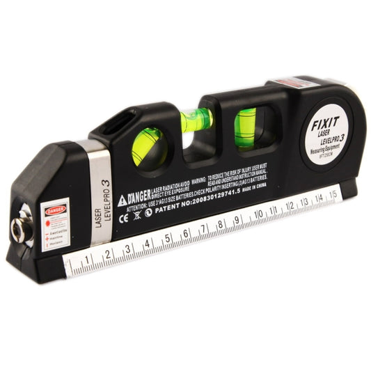 Level Laser Aligner Horizon Vertical Measuring Tape