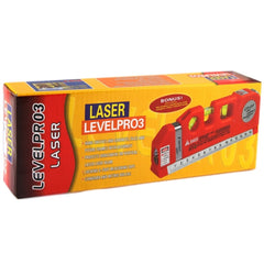 Level Laser Aligner Horizon Vertical Measuring Tape