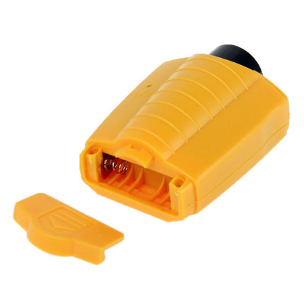 Mini Ultrasonic Distance Measurer with Laser Pointer, Orange