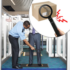 TS-80 Portable Folding Hand-Held Security Metal Detector Scanner, TS-80