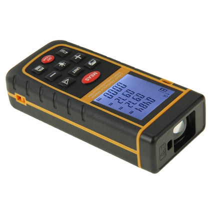 RZ-A60 1.9 inch LCD 60m Hand-held Laser Distance Meter with Level Bubble