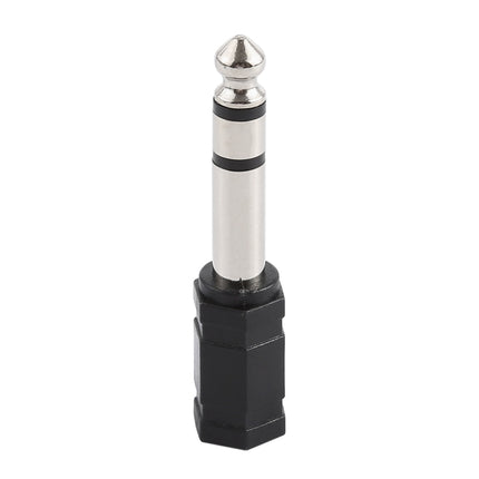6.35mm Male to 3.5mm Stereo Jack Adaptor Socket Adapter, 6.35mm Male to 3.5mm Female