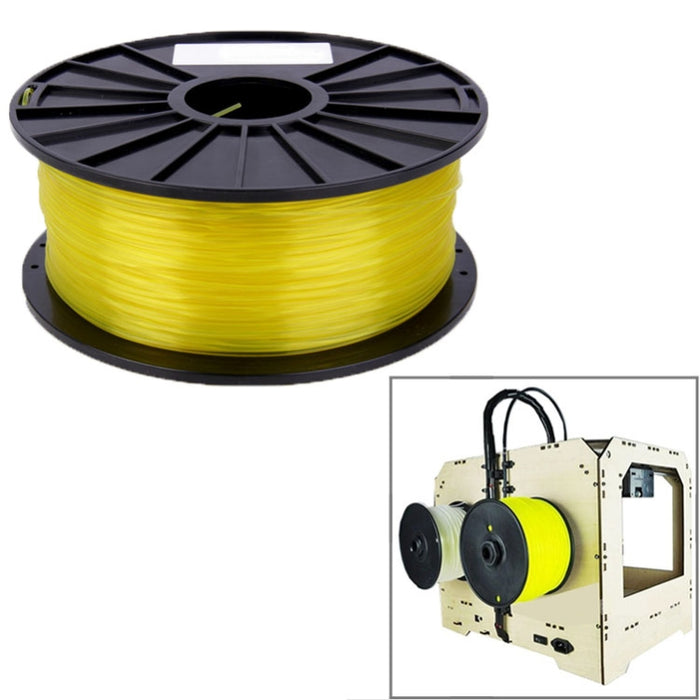 Filamentos para impresora 3D PLA transparente de 1,75 mm