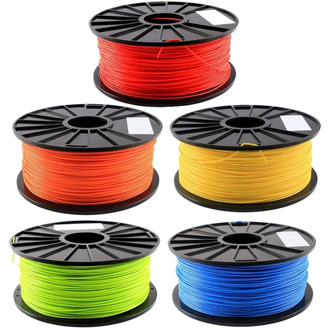 ABS 3.0 mm Fluorescent 3D Printer Filaments, about 135m