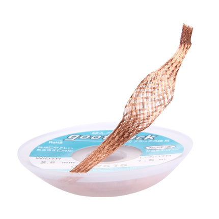 Goot Wick/Desoldering Wick 2515 (width: 2.5mm, length: 1.5m)
